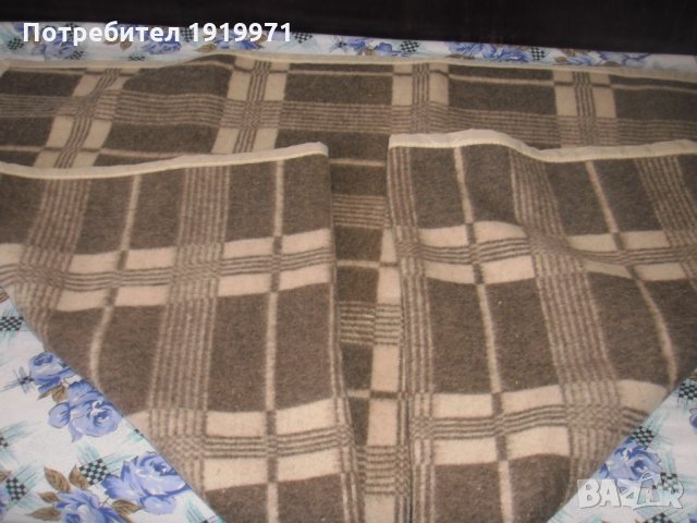 вълнено одеало, снимка 3 - Олекотени завивки и одеяла - 34104778
