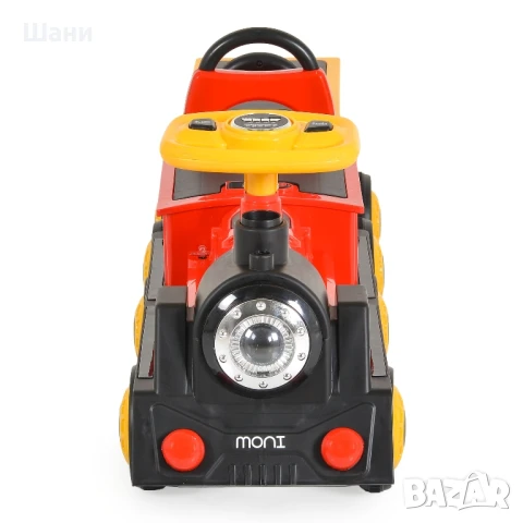 Акумулаторен детски влак Moni - Tuti, с място за багаж, снимка 5 - Детски велосипеди, триколки и коли - 50926740