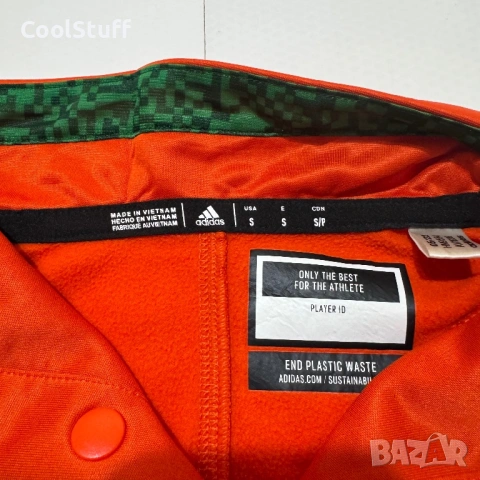 Adidas Hurricanes Мъжка Спортна Блуза Размер S, снимка 7 - Спортни дрехи, екипи - 53877087