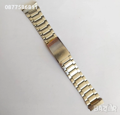 ОРИГИНАЛНА СТОМАНЕНА ВЕРИЖКА ЗА ЧАСОВНИК SEIKO.СТОМАНЕНИ ВЕРИЖКИ ЗА ЧАСОВНИЦИ СЕЙКО VERIJKA VERIZHKA, снимка 7 - Каишки за часовници - 51614512
