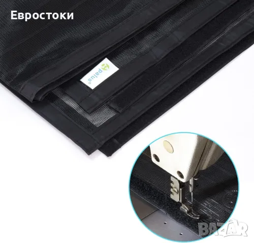 Apalus  Магнитна мрежеста завеса срещу насекоми за врата. Здрава мрежеста завеса, силни магнити, снимка 5 - Пердета и завеси - 50181314