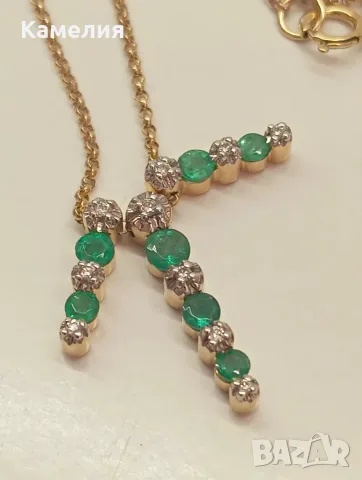 Руско злато. Колие, снимка 12 - Колиета, медальони, синджири - 56438434