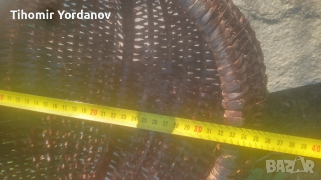 Плетени кошници., снимка 10 - Декорация за дома - 54056922