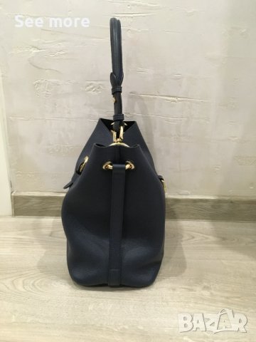 Burberry тъмно синя чанта, снимка 4 - Чанти - 39038368