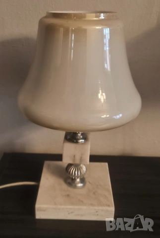 Мраморна нощна лампа 