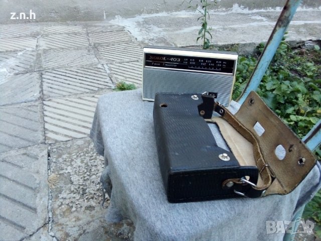 старини радио приемници сокол-403 антика ни, снимка 2 - Радиокасетофони, транзистори - 38153801