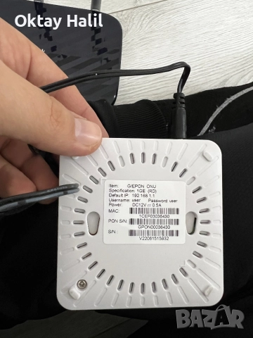 Оптичен модем GEPON ONU, снимка 2 - Друга електроника - 52009936