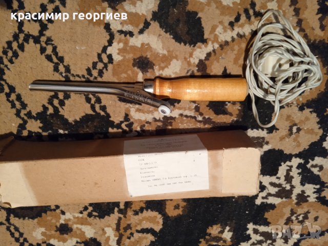 Стари руски (съветски) електрически щипки за коса, снимка 4 - Други - 39267585