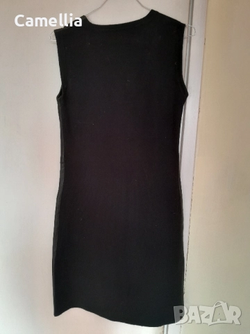 Кожена рокля, S-размер , снимка 2 - Рокли - 52834754