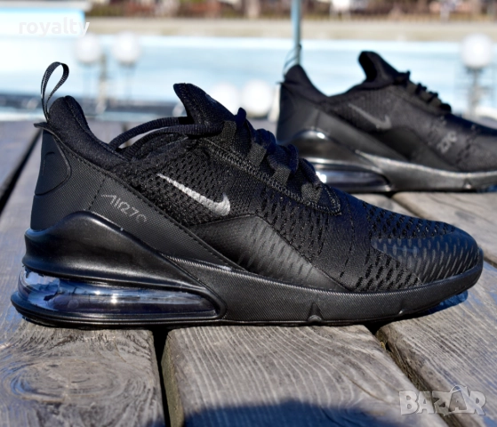 Маратонки Nike Air Max 270 Winter цвят: черно, снимка 2 - Маратонки - 51940642