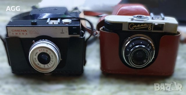 Лентови фотоапарати  Смена 6 и Смена 8 М, снимка 2 - Антикварни и старинни предмети - 39992438