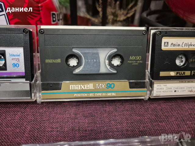 Метални аудио касети TDK, SONY, MAXELL, FUJI - TYPE IV - метална лента + подарък, снимка 7 - Аудио касети - 53011712
