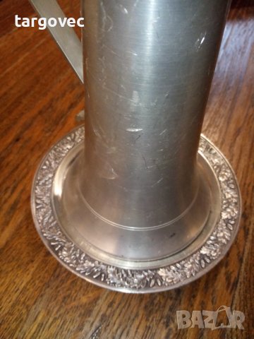 Уникален калаен комплект за вино, снимка 5 - Прибори за хранене, готвене и сервиране - 36662631