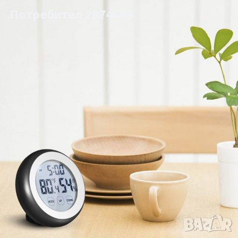 2040 Малък кухненски часовник с магнит за закачане на хладилник, снимка 2 - Други - 34988093