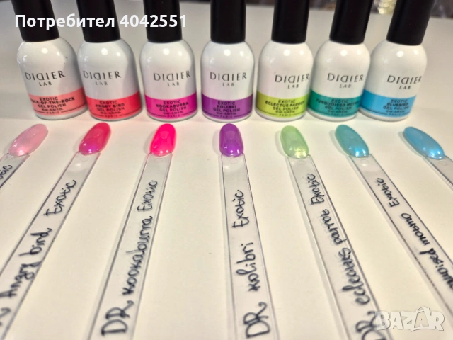 Didier Exotic гел лакове