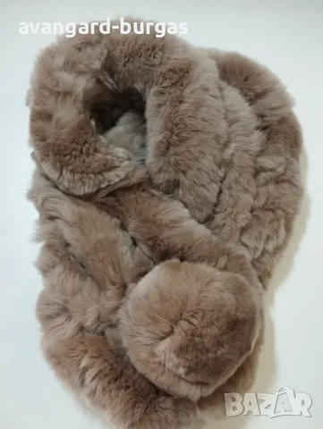 Дамски заешки шал - 164, снимка 3 - Шалове - 48165531