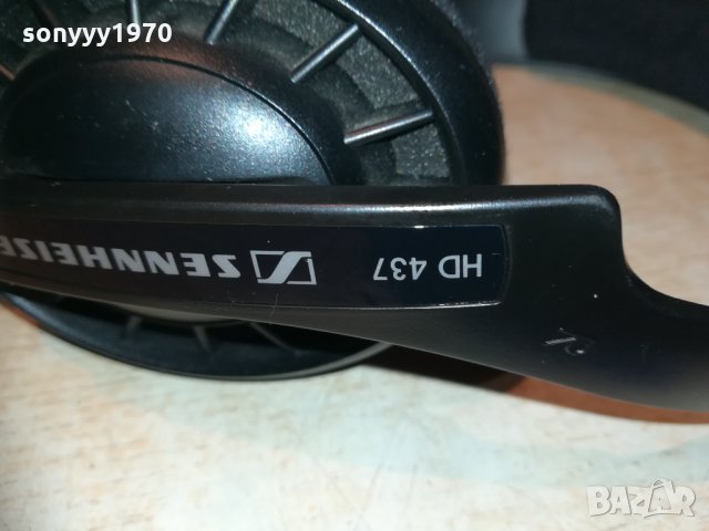 sennheiser hd 437-stereo headphones-внос switzerland, снимка 7 - Слушалки и портативни колонки - 30181589