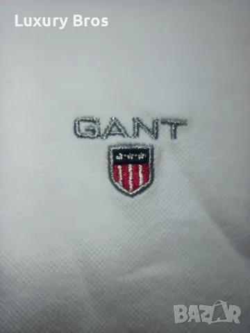 Мъжки тениски с яка Gant, снимка 6 - Тениски - 48548514