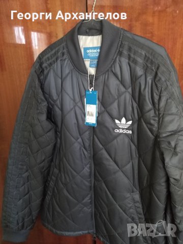 Мъжко яке Адидас (Adidas Originals Superstar Bomber Jacket)НОВО, снимка 3 - Якета - 22807423