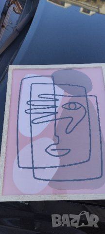 картина в рамка модернизъм , снимка 1