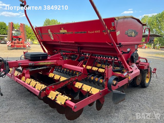 сеялка Vaderstad rapid400xl, снимка 4 - Селскостопанска техника - 42290704