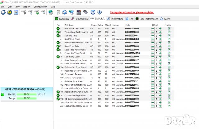 Продавам 500GB ,1TB,750GB хард дискове за лаптоп и настолен ПС, снимка 6 - Твърди дискове - 35436094