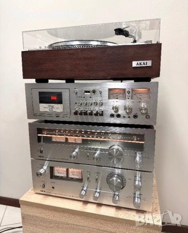 🔈Колекционерски грамофон Akai AP-206C Direct Drive - Made in Japan - като нов🔈, снимка 9 - Грамофони - 54138095