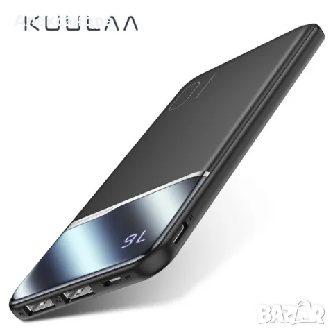 Ултра тънко преносимо зарядно устройство KUULAA power bank 10000mAh - TV500, снимка 6 - Друга електроника - 49049428