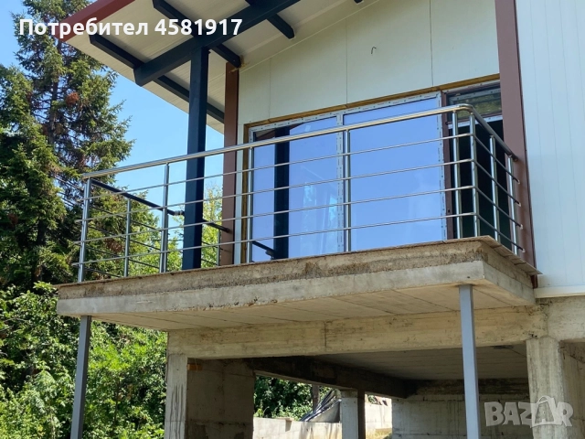 Алуминиеви и стъклени парапети, снимка 7 - Монтажи - 51564343