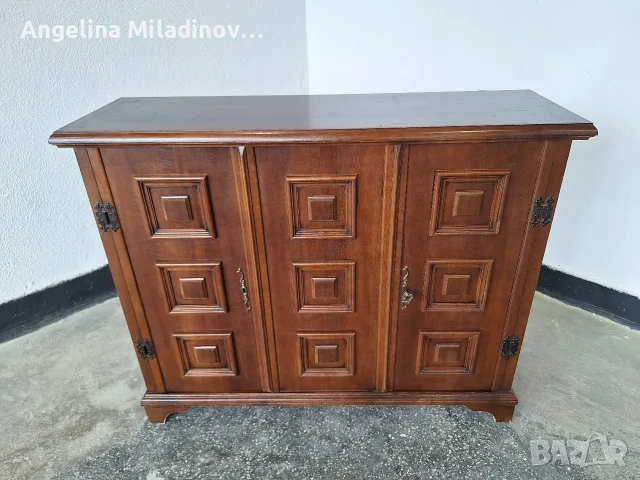 Комод, скрин, бюфет, шкаф орех, снимка 8 - Шкафове - 56273351