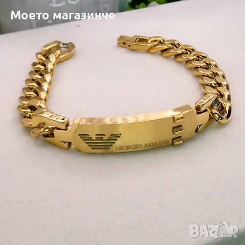 Мъжка гривна от медицинска стомана - различни модели , снимка 4 - Гривни - 53110516