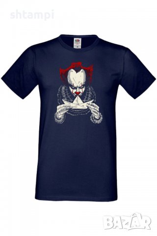 Мъжка тениска То , филм книга,, снимка 2 - Тениски - 36958791