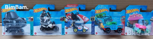 Колички Hot Wheels / Хот Уилс - 37 модела / 008, снимка 5 - Коли, камиони, мотори, писти - 51571782