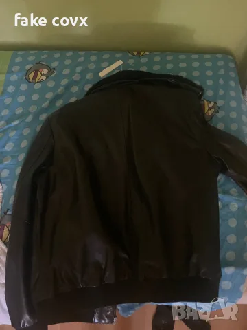 Кожено яке Moncler, снимка 5 - Якета - 56007085