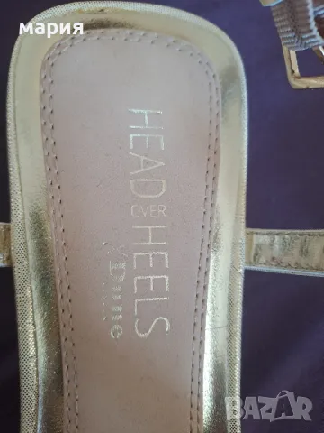 Dune  оригинални златни сандали, снимка 7 - Сандали - 47384261