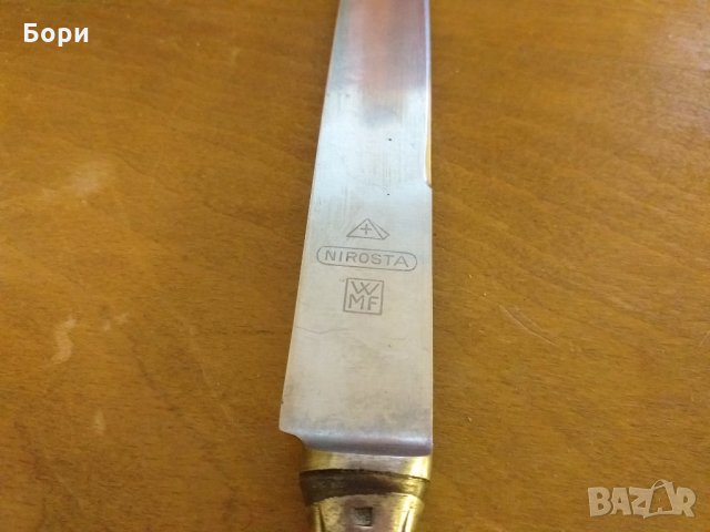 NIROSTA WMF сребърен нож, снимка 8 - Прибори за хранене, готвене и сервиране - 31950167