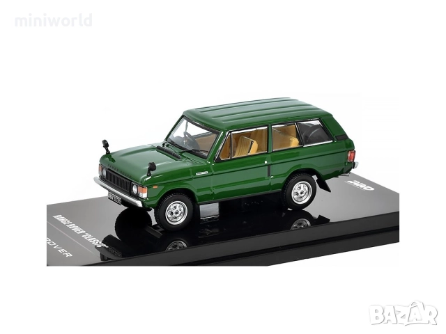 Range Rover "Classic" 1982 - мащаб 1:64 на INNO Models моделът е нов в PVC дисплей-кейс, снимка 4 - Колекции - 52305970