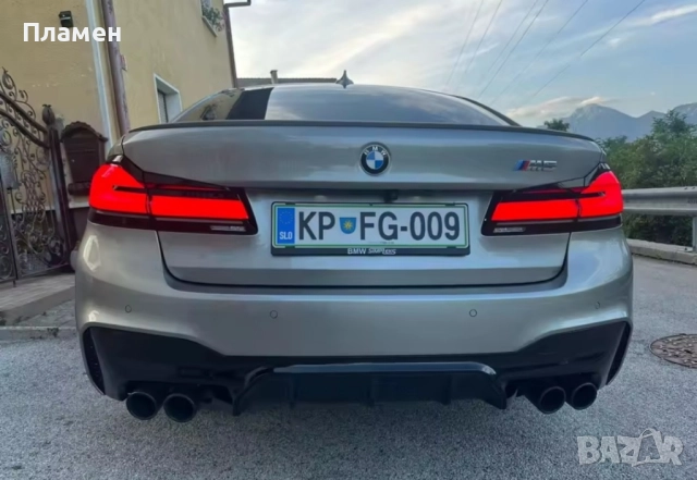 Тунинг LED стопове BMW 5 G30 F90 M5 2017-2020 Plug & Play , снимка 6 - Части - 52437088