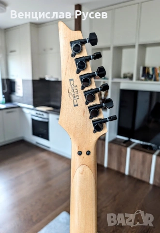 Ibanez S370DX Gray Meteor Metallic, 2002, Korea, снимка 8 - Китари - 54222480