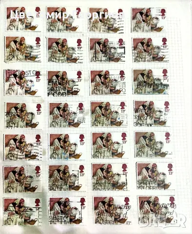 Албум с марки /Великобритания/, снимка 5 - Филателия - 48090359