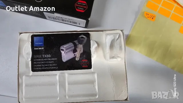 патрон Tesa Assa Abloy,  цилиндър с висока сигурност, TX80

, снимка 4 - Входни врати - 47737509