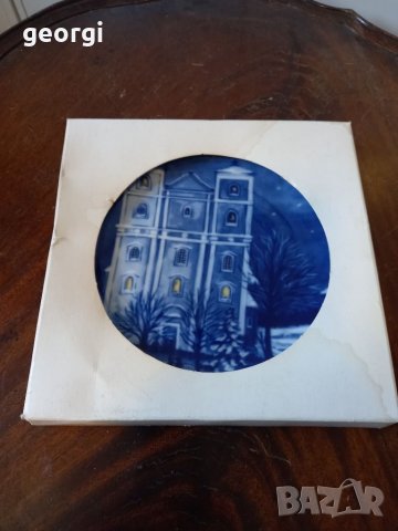 Декоративна порцеланова немска чиния за стена    18/3, снимка 2 - Декорация за дома - 34934180