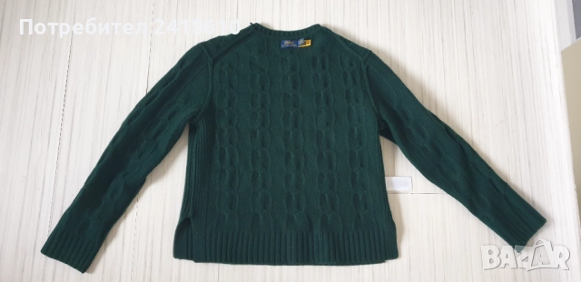 POLO Ralph Lauren Cable Wool / Cashmere Knit Womens Size M НОВО!  ОРИГИНАЛ! Дамски Пуловер, снимка 8 - Блузи с дълъг ръкав и пуловери - 52584616