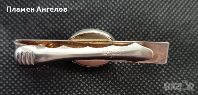 Винтидж щипка, закопчалка за вратовръзка, снимка 3 - Други - 50337685