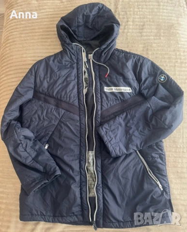 Яке, колаборация между Puma и BMW.Син цвят.Пролетно-есенен