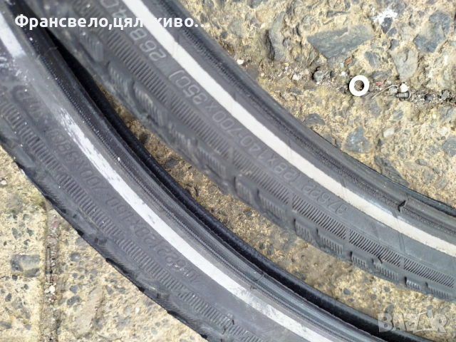 28 цола гуми против пукане за велосипед колело schwalbe plus , снимка 4 - Части за велосипеди - 53886659