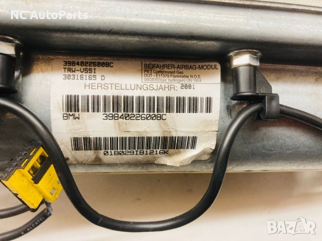 Табло Air Bag за БМВ BMW X5 E53 39840226008C 30316165 2001, снимка 5 - Части - 42665937