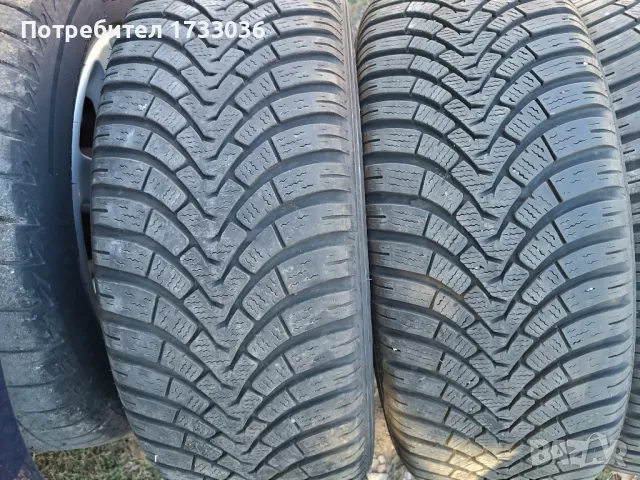 Джанти 16" 5x112 +Зимни гуми Vw , снимка 2 - Гуми и джанти - 47738311