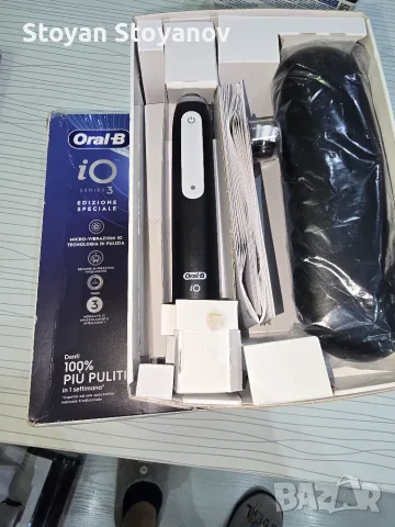 четка за зъби Oral-B iO Series 3 (Edizione Speciale / Black)