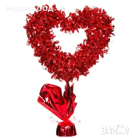 Декоративен гирлянд сърце, 42 см